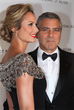 George Clooney y Stacy Keibler serán una de las parejas más fotografiadas el próximo domingo