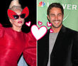 Lady Gaga con su novio Taylor Kinney