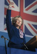 Meryl Streep en una secuencia de "La Dama de Hierro", donde interpreta magistralmente a la ex primera ministra británica Margaret Thatcher