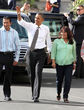 Obama dio un discurso de 30 minutos a los asistentes