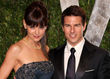 Tom Cruise y Katie Holmes, en la fiesta de Vanity Fair