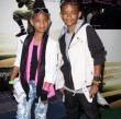 Junto a su hermano, el actor Jaden Smith. Junto a su hermano, el actor Jaden Smith.