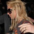Britney Spears con extensiones en el pelo. Britney Spears con extensiones en el pelo.