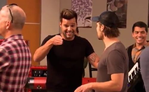 Ricky Martin, Chris Colfer - ¡¡Adelanto de Ricky Martin en "Glee"!! Ricky Martin, Chris Colfer - ¡¡Adelanto de Ricky Martin en "Glee"!!