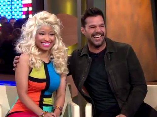 Ricky Martin, Nicki Minaj - Ricky Martin visitó "Good Morning América" junto a Nicki Minaj Ricky Martin, Nicki Minaj - Ricky Martin visitó "Good Morning América" junto a Nicki Minaj